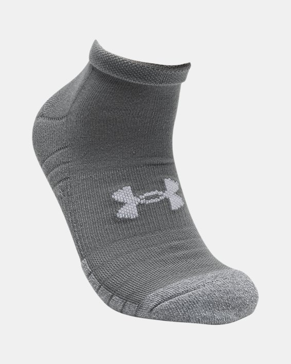 Adult HeatGear® Lo Cut Socks 3-Pack, Gray, pdpMainDesktop image number 13